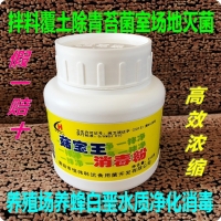 菇宝王消毒粉一拌净 菌料拌料连包面孢霉克星 养蜂消灭白垩护