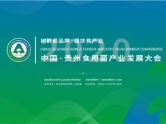 2020中国·贵州食用菌产业发展大会（贵州·安龙）通知（第一轮） ()