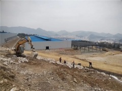 兴义市食用菌产业园： 项目建设忙 春节不停工 ()