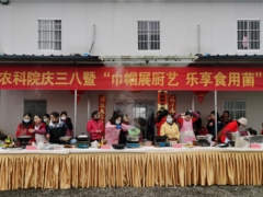 黄冈市农科院开展“巾帼展厨艺  乐享食用菌”厨艺大比拼 ()
