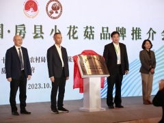 谭琦研究员一行参加中国?房县小花菇品牌推介会