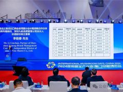 “2023中国食用菌产业区域品牌价值评价榜单”发布
