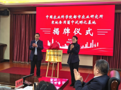 鸡西市寒地食用菌中试孵化基地揭牌成立