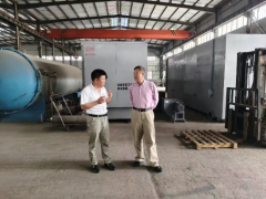 北京林业大学戴玉成教授调研诸城良工机械食用菌灭菌装备技术